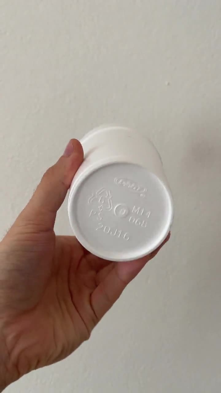 10x Doublecup Styrofoam Doublecup Styrofoam Cup Styrofoam 473ml Cup 1 Pint Cup Lean Cup Lean Prometh Cup US Rapper Cup Rap Accessoire 10 pcs