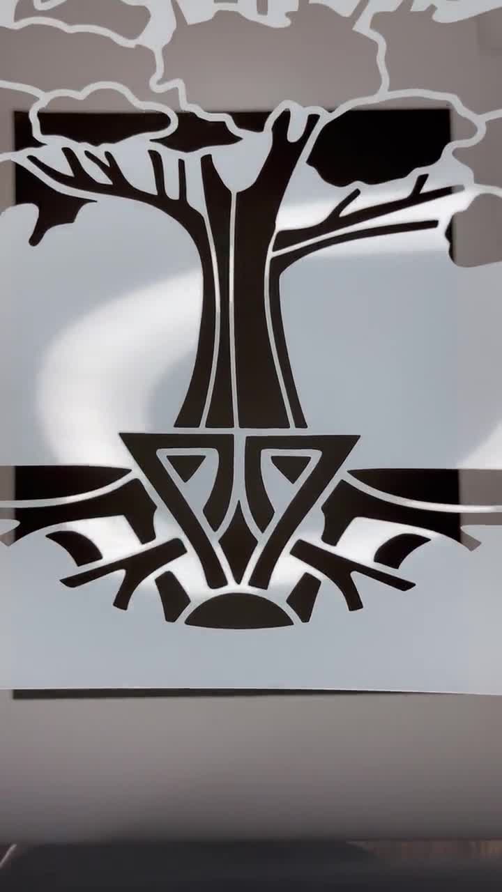 CELTIC TREE Stencilmade to Order 