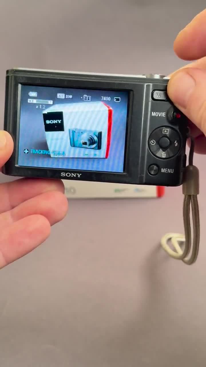 Sony Cyber-shot DSC-W810: 20.1MP Black Compact Digital Camera