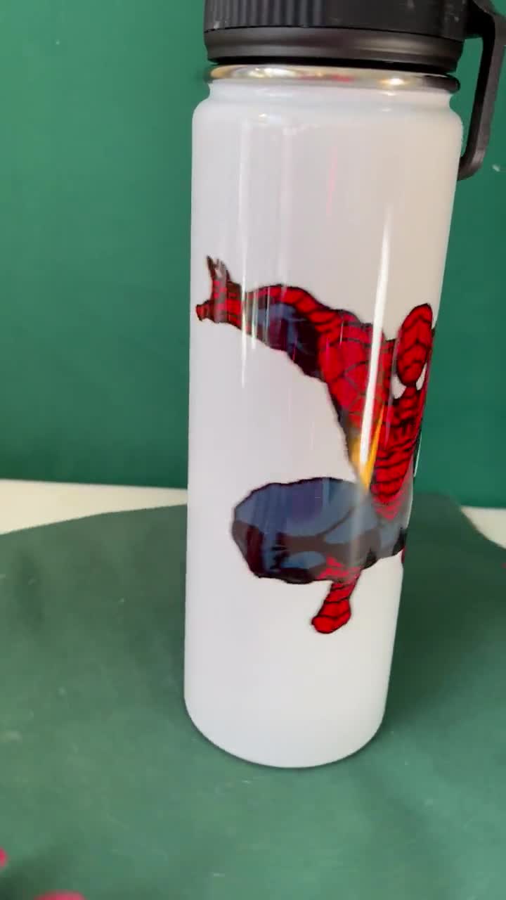 22 Oz Spider Man Water Bottle 