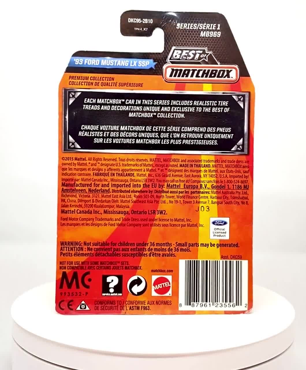 Matchbox - Best of Matchbox - '93 Ford Mustang LX SSP - Etsy