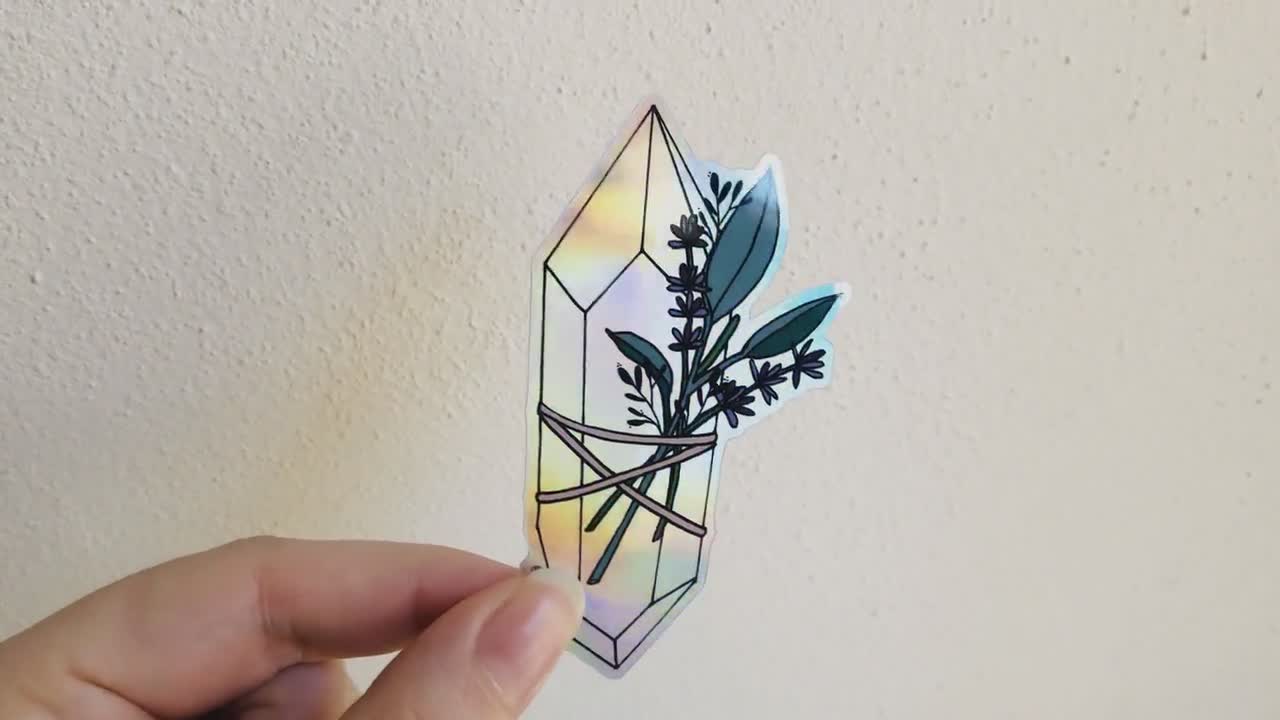 Crystal Suncatcher, Rainbow Maker Decal 