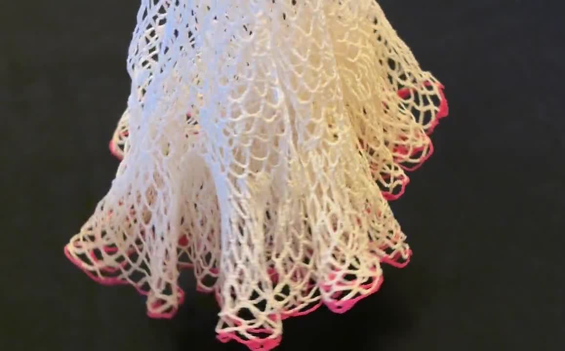 Vintage Hand Crocheted 24