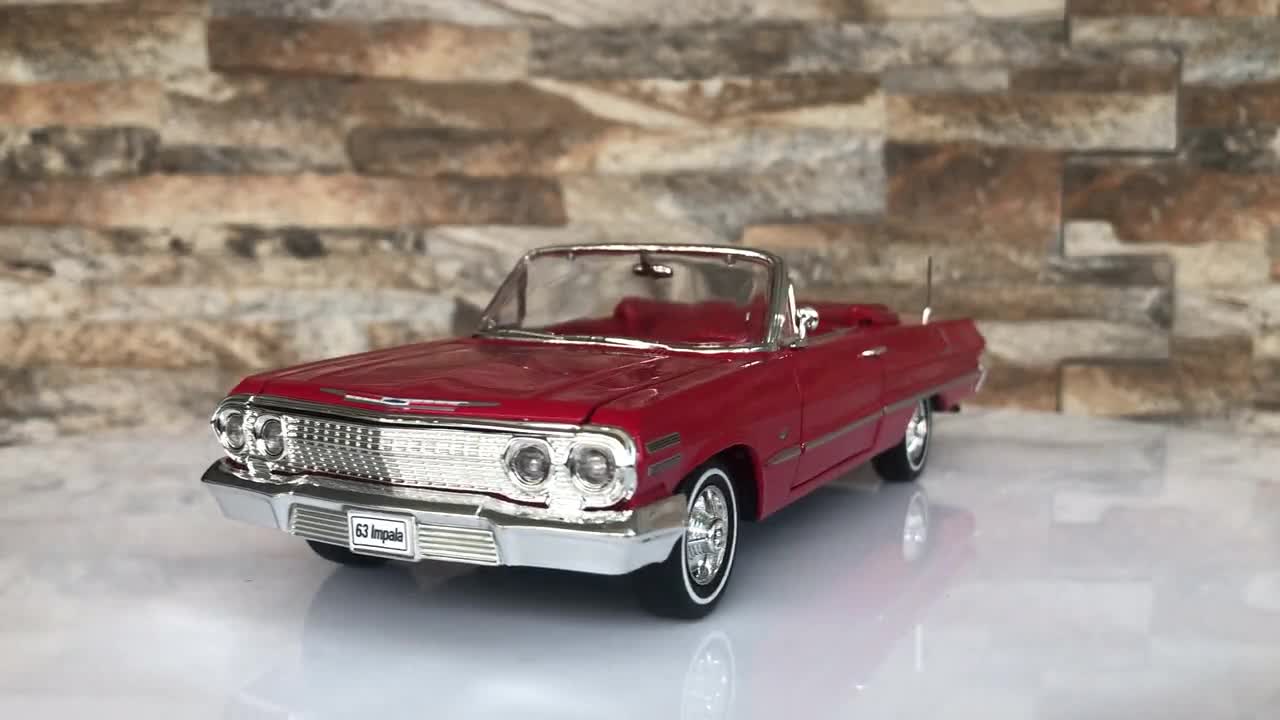 シボレー インパラ 1963、1/24 ダイキャストカー、1/24 スケール