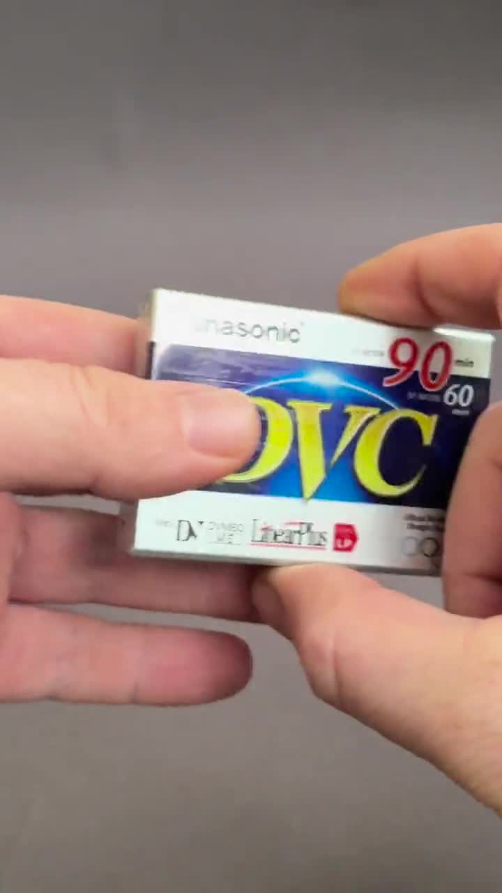 Panasonic 60/90 Min Mini DV Digital Video Cassette: New, Unused - Etsy