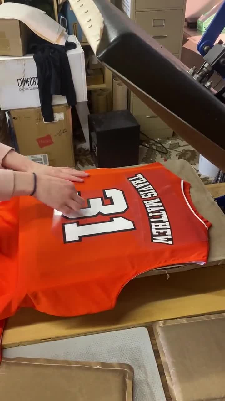 CUSTOM Basketball Jersey for Teams and Fans 2 Color Vinyl 