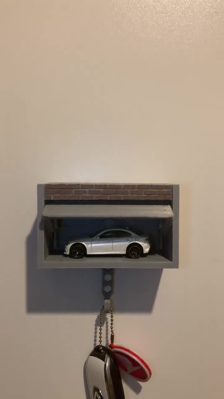 Customizable 3D Printed Car Garage Key Holder - Etsy