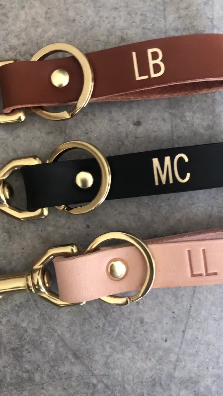 Handmade Leather Leather Keychain Buckle For Lovers From Fenfen316125,  $17.01