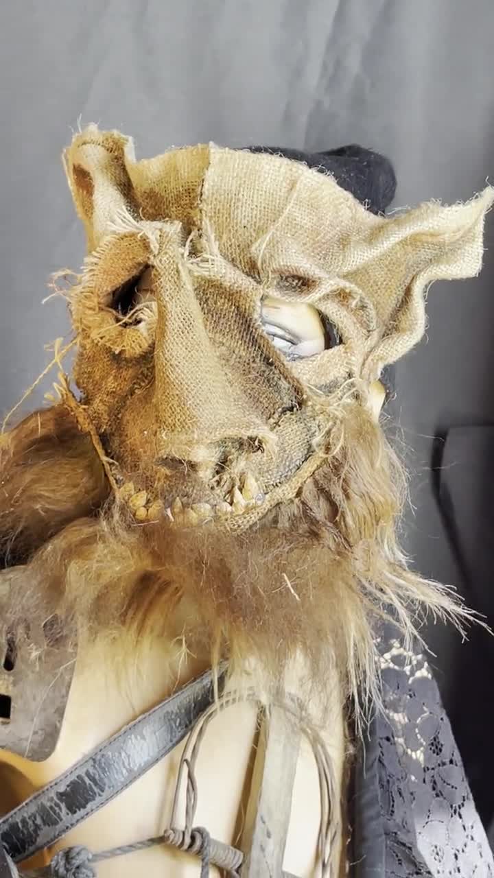 Creepy Scary creepypasta Maschera di Halloween mostro da uomo Oggetti di  scena fatti a mano Maschere in maschera horror su misura su ordinazione -   Italia