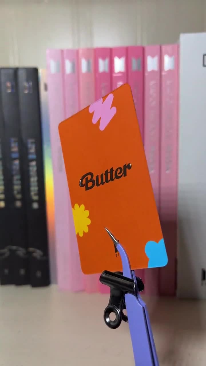 Bts Butter M2u Lucky Draw Photocard - Etsy