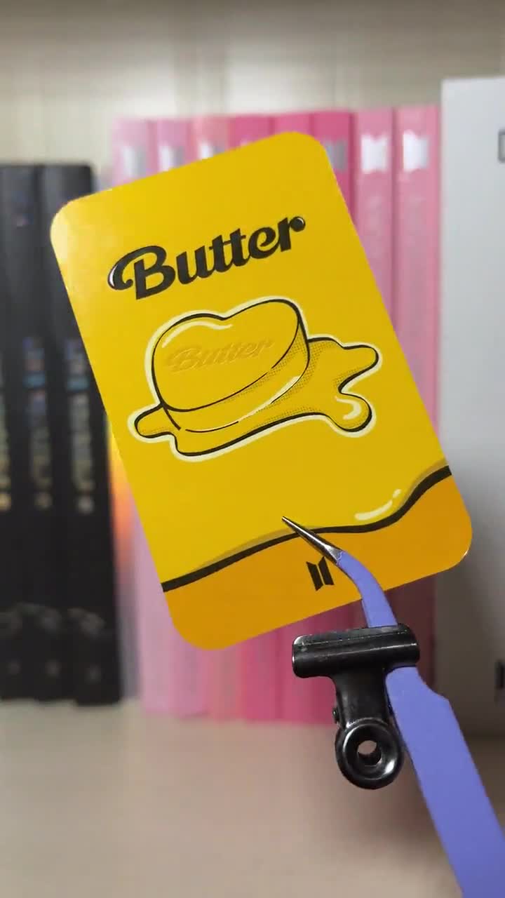 BTS Butter 777 event broadcast photocards - Jungkook V Suga