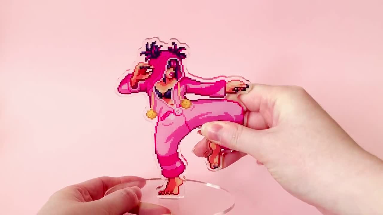 ジュリ ストリートファイター6 ピクセルアート アクリルスタンド：衣装