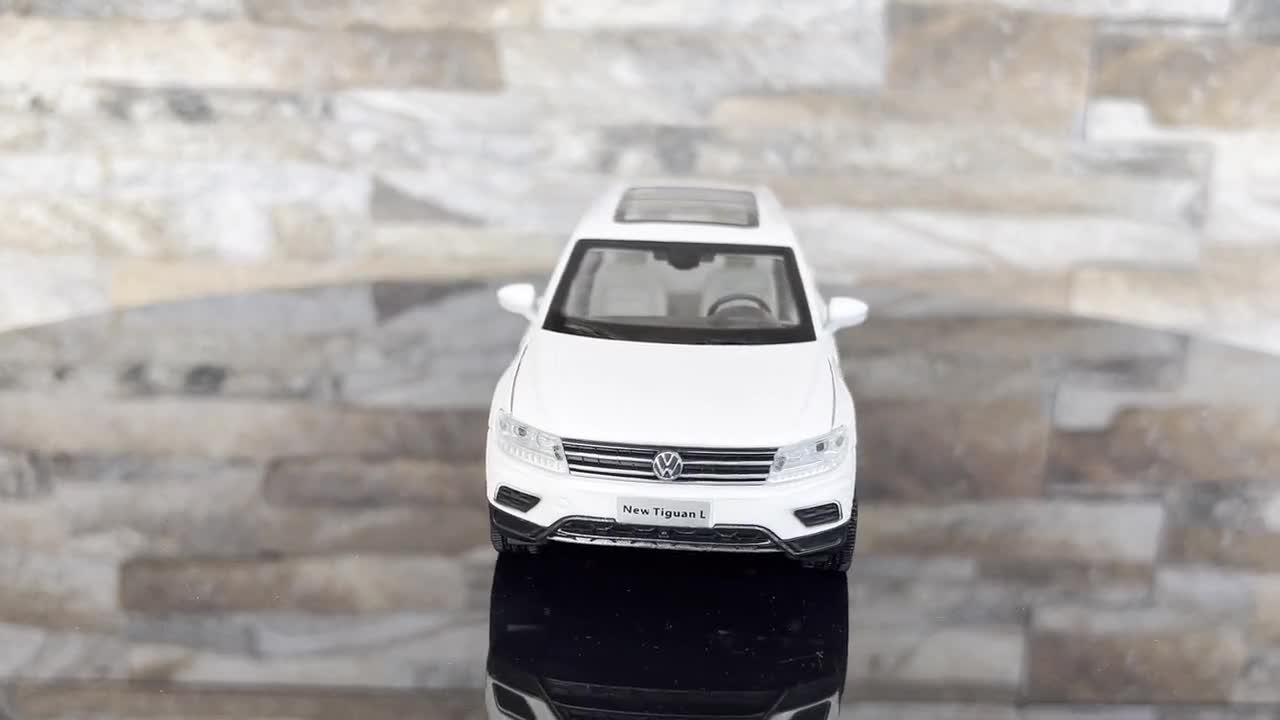 VW Tiguan L Modellauto 1:32 - Druckgusslegierung Für Dekoration & Sammlung