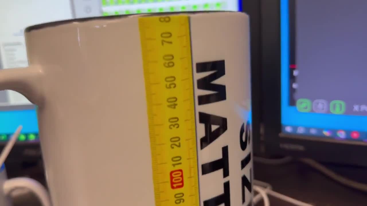 Biggest In The World / Large Giant Massive White Coffee Mug / Gift Boxed
