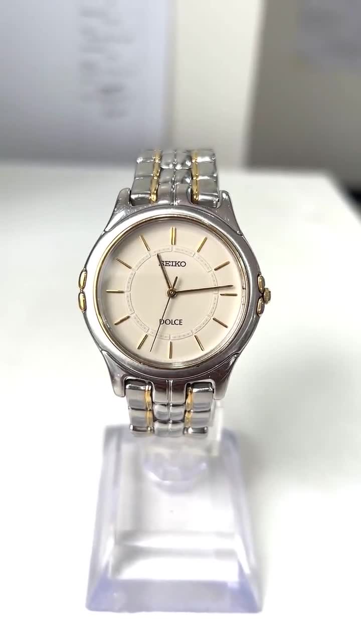 美品❗SEIKO DOLCE 8J41-OAJ1❗ SEIKO DOLCE 8J41-6120 TITANIUM MEN'S WATCH | eBay