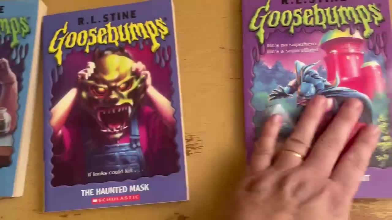 ヴィンテージ R.L. スティーン 1990 年代のグースバンプス小説、スコラ