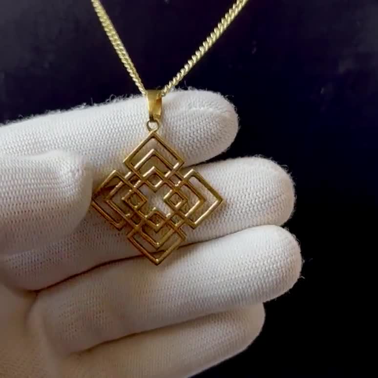 美しい真鍮ネックレス、真鍮ペンダント、ボヘミアンペンダント、真鍮