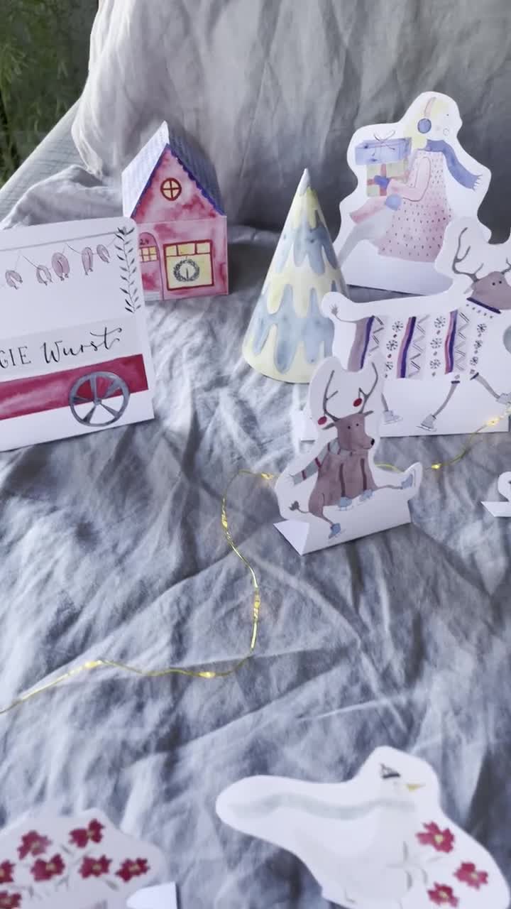 Adventskalender selber basteln - 7 Do-It-Yourself-Ideen