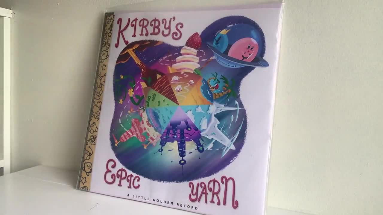  Kirby's Extra Epic Yarn Video Games Poster Metal Tin