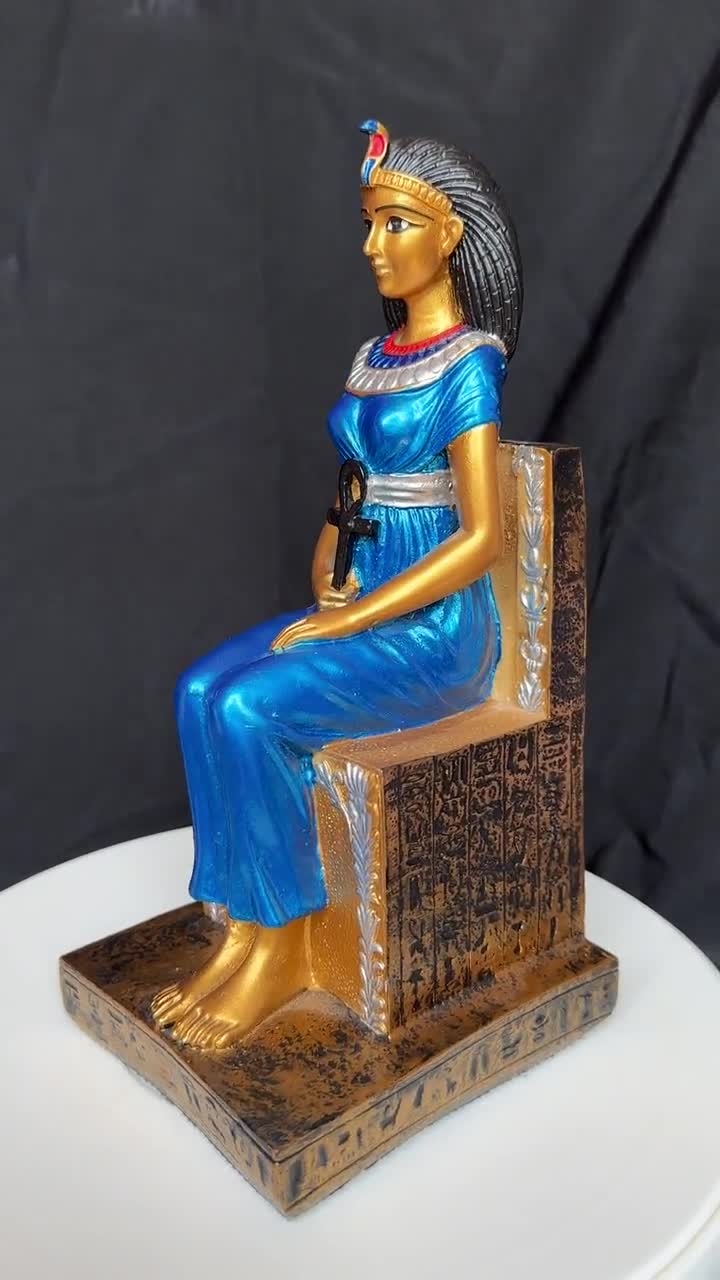 クレオパトラ女王像：エジプトの室内装飾用置物 - Etsy 日本