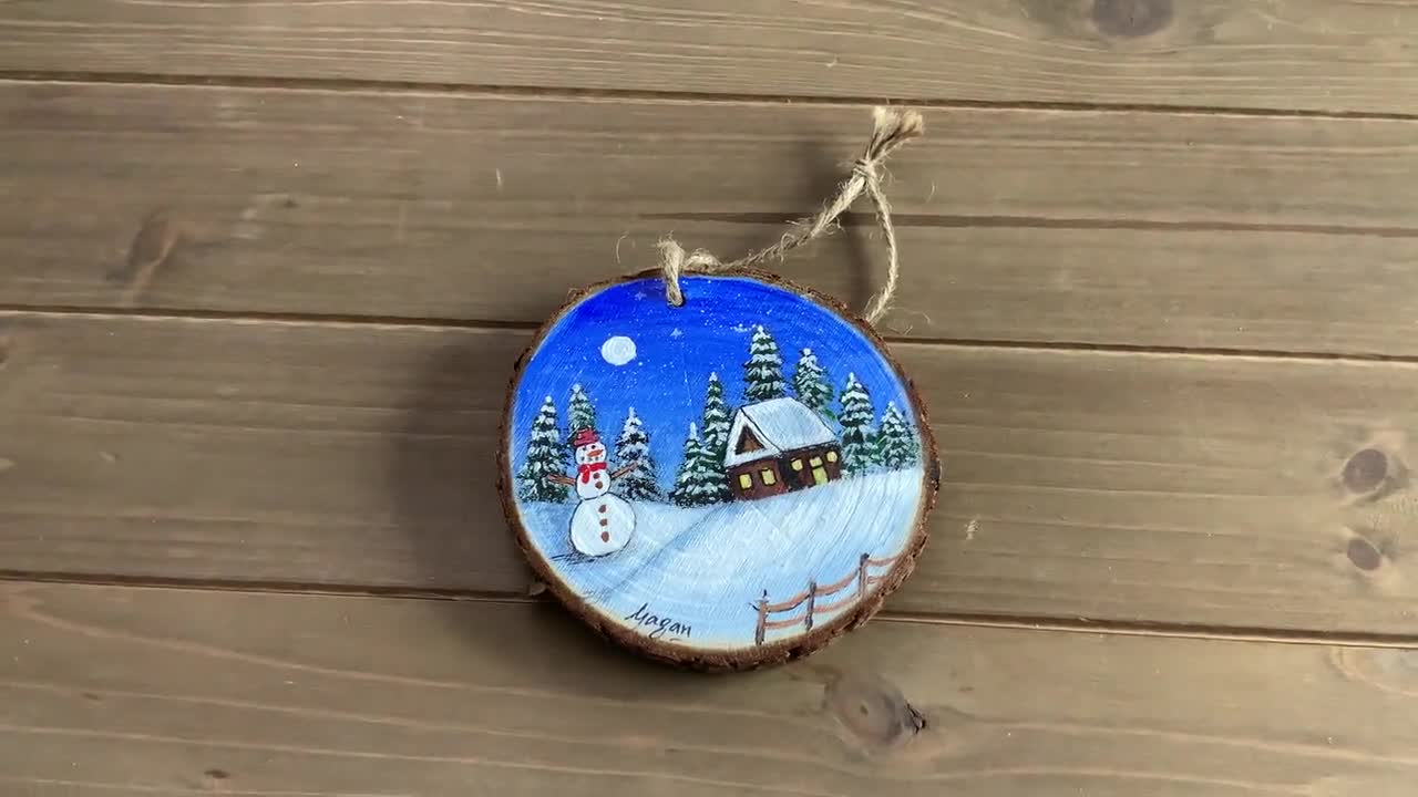 Art Kit: Wooden ornaments/coasters (shipping)