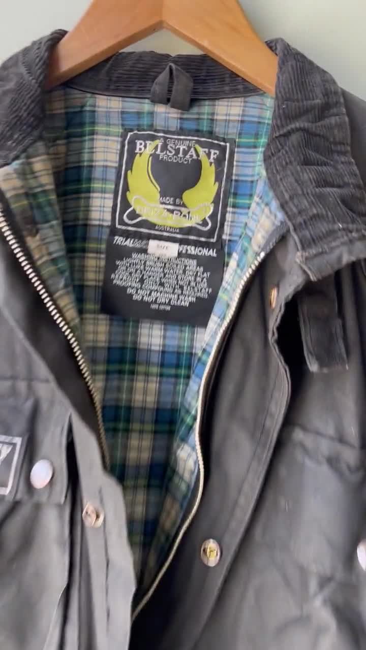 マルちゃん専用！美品　Belstaff　Silver-label　ナイロン　M BELSTAFF / Driz A Bone / Vintage Motorcycle Jacket / Belstaff Wax