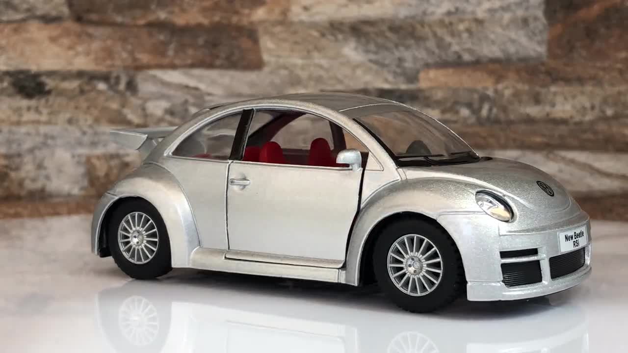 Volkswagen New Beetle RSİ Model Car 1/32 Diecast Car 1:32 Scale 