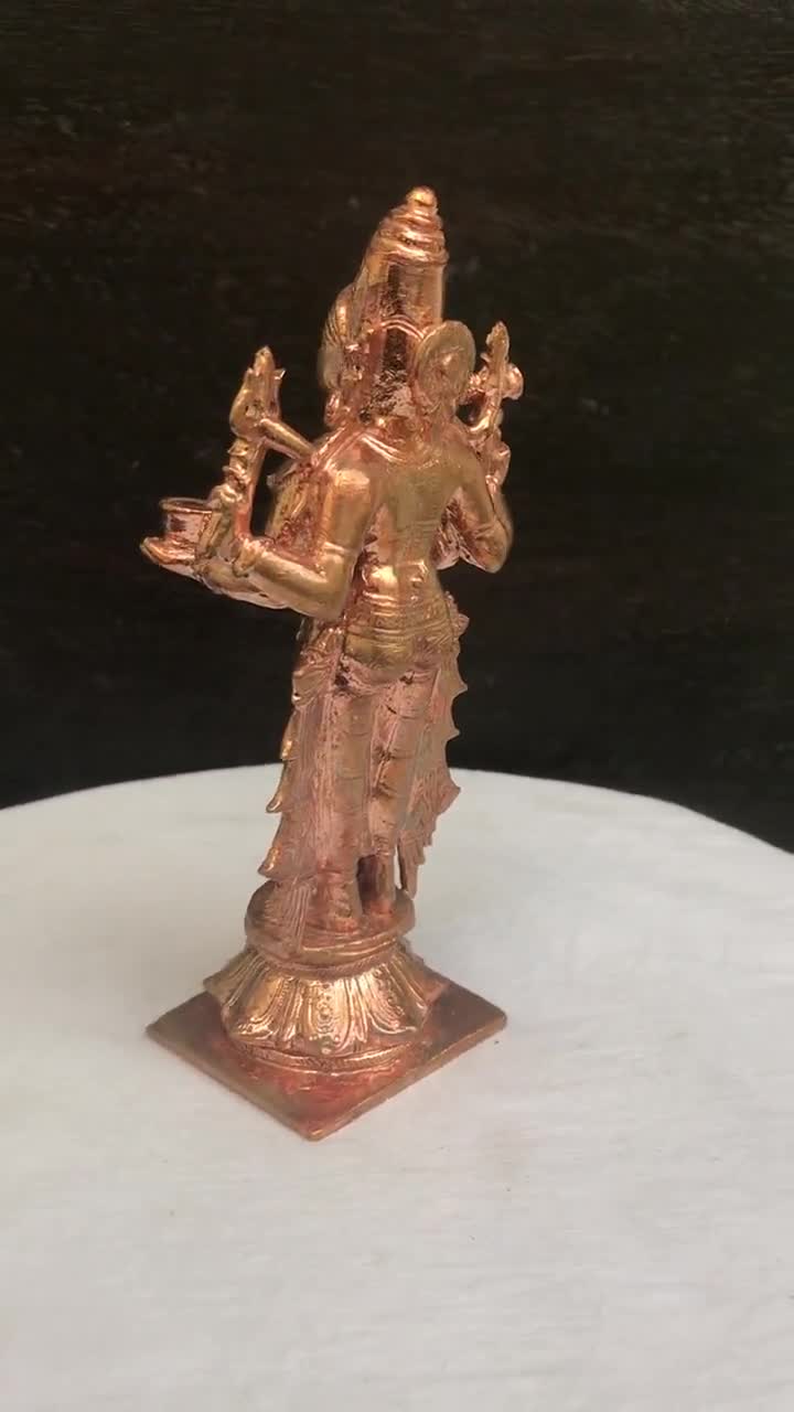 Prasiddh copper idols presents Copper idol of mariyamma / chowdeshwari / shops kalika