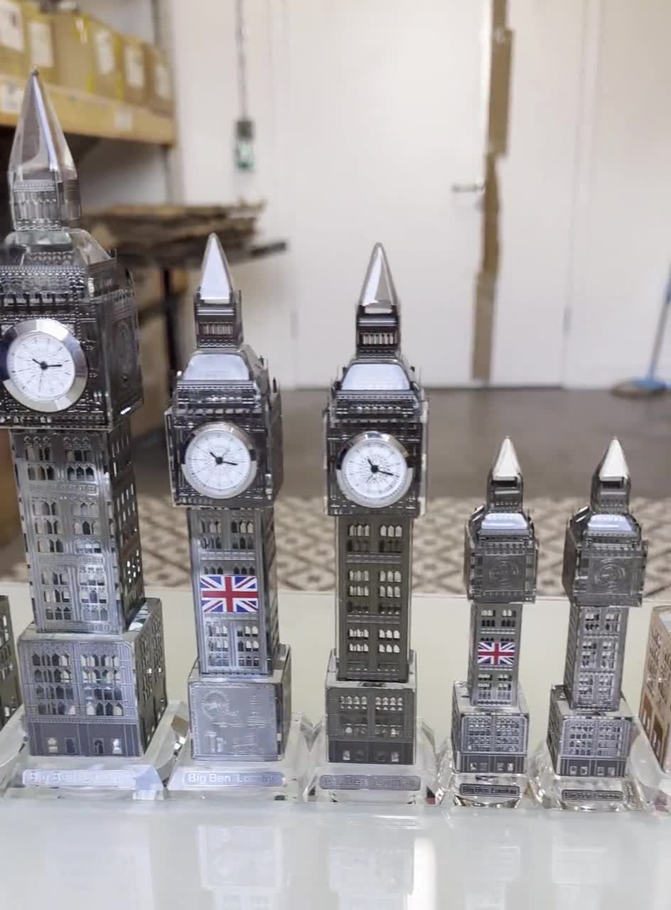 ロンドン ビッグベン タワーのお土産（本物の時計付き） - Etsy 日本