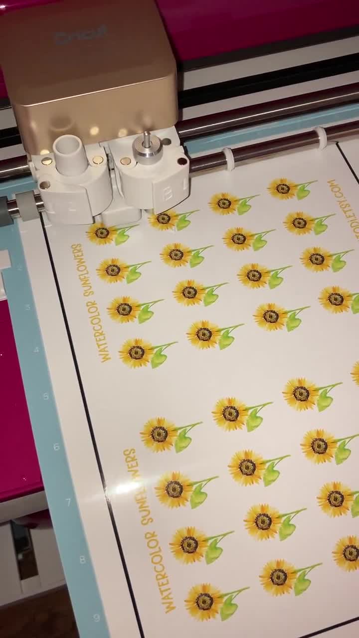 September Sunflowers JOURNAL sheet - planner stickers (S-132-5) – Jump To  It Designs