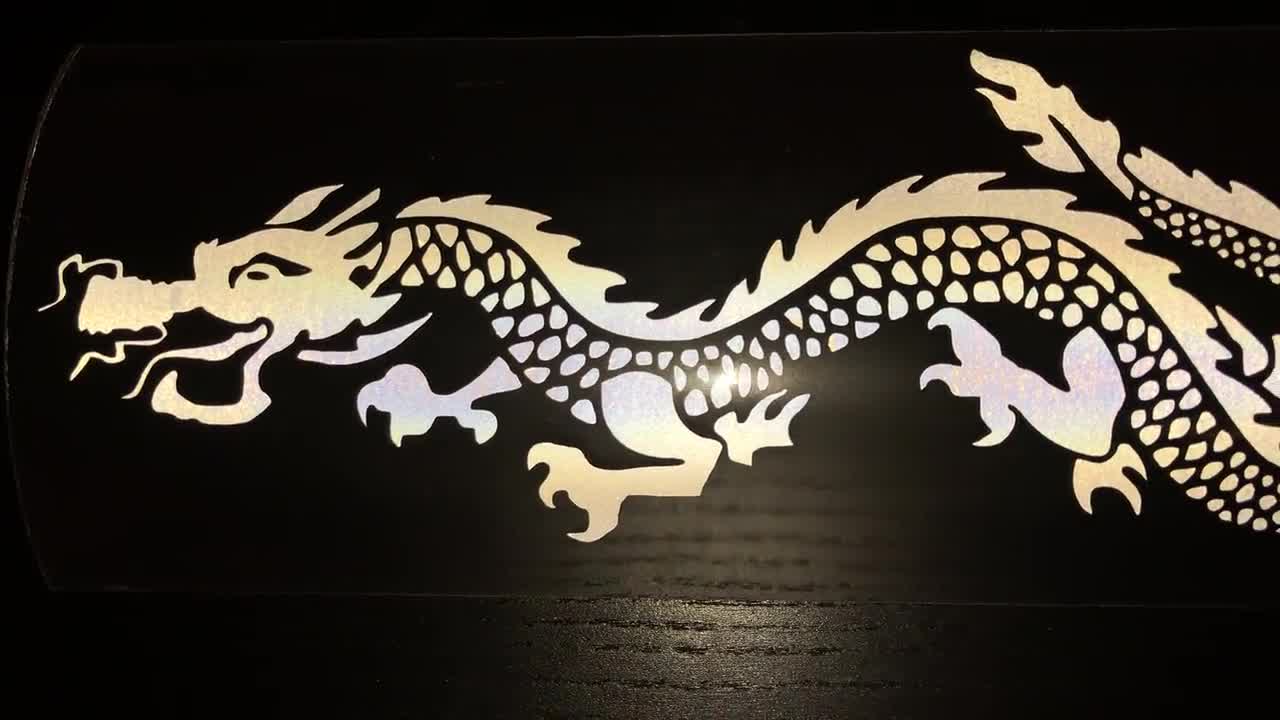 3M REFLECTIVE DRAGON - HIGH QUALITY TRANSFERS – THE CUSTOM SUPPLIER