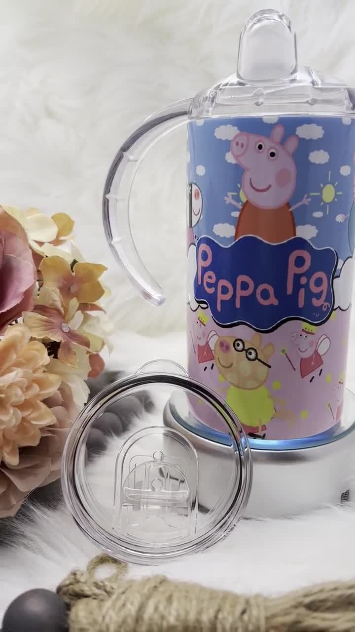 Peppa Pig Non Spill Toddler Beaker, Twin Handle Cup, BPA Free Sippy Cup,  Gift