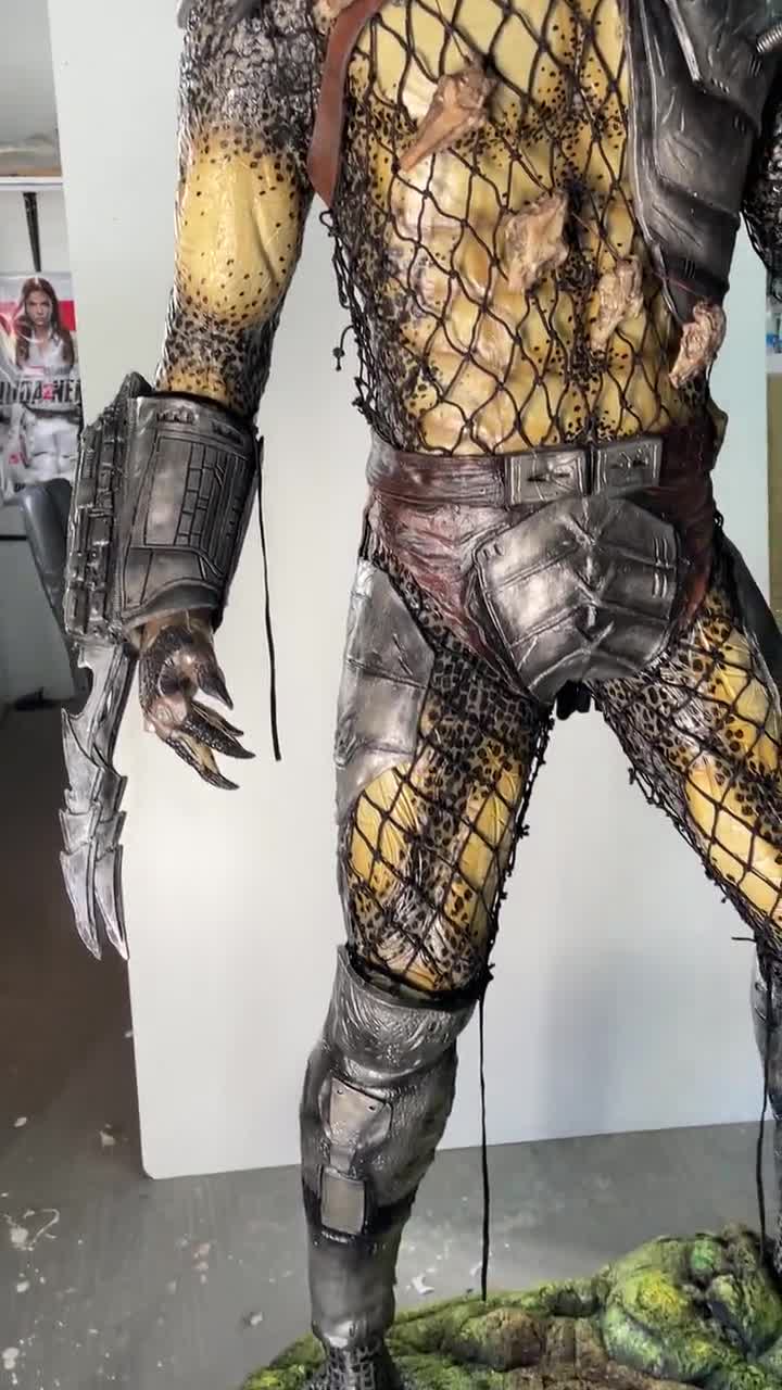 Predator Statue - Etsy Predator Statue - Etsy