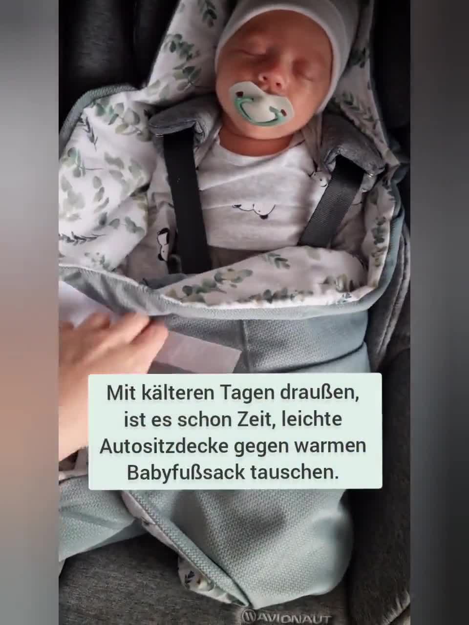 Chancelière bébé sac de couchage pour siège auto bébé transition