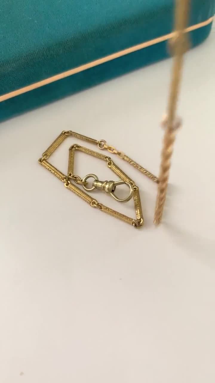 Vintage 1/10 14k GF Art Deco 17.5