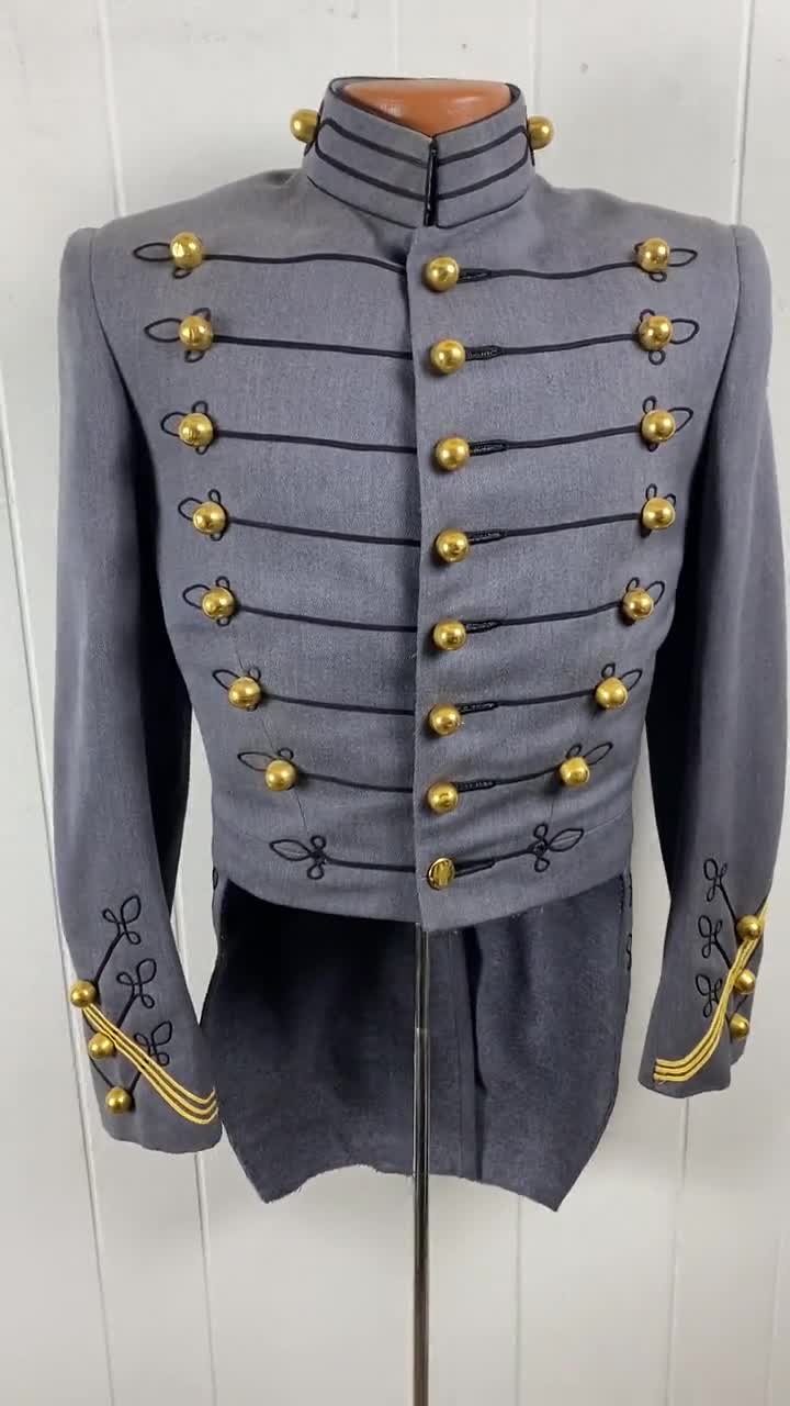 Vintage West Point Jacket, Size Small, Button Jacket