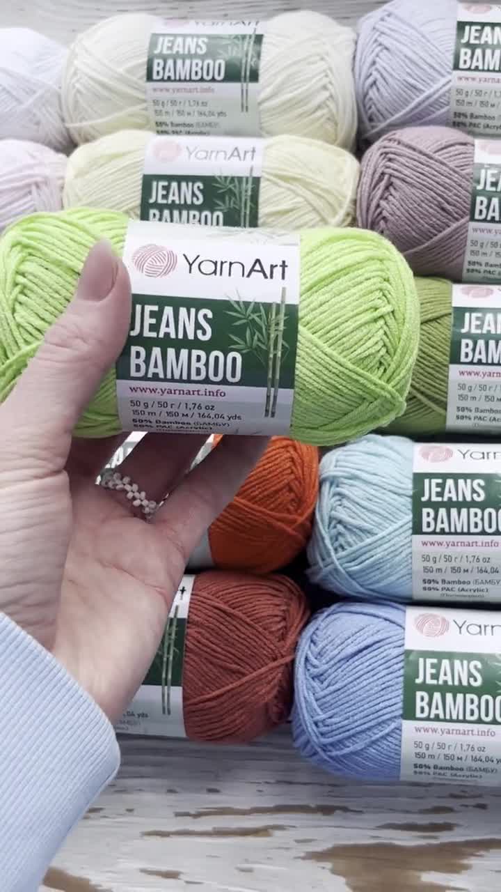 YARNART JEANS BAMBOO - KNITTING YARN