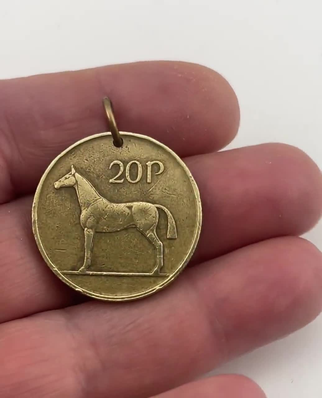 Horse Keychain Accessories, Emperor Coin Horse Money