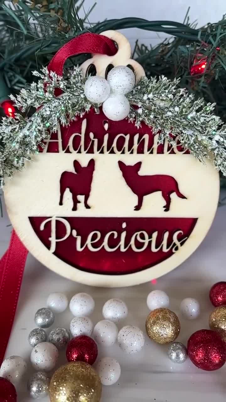 akc christmas ornaments