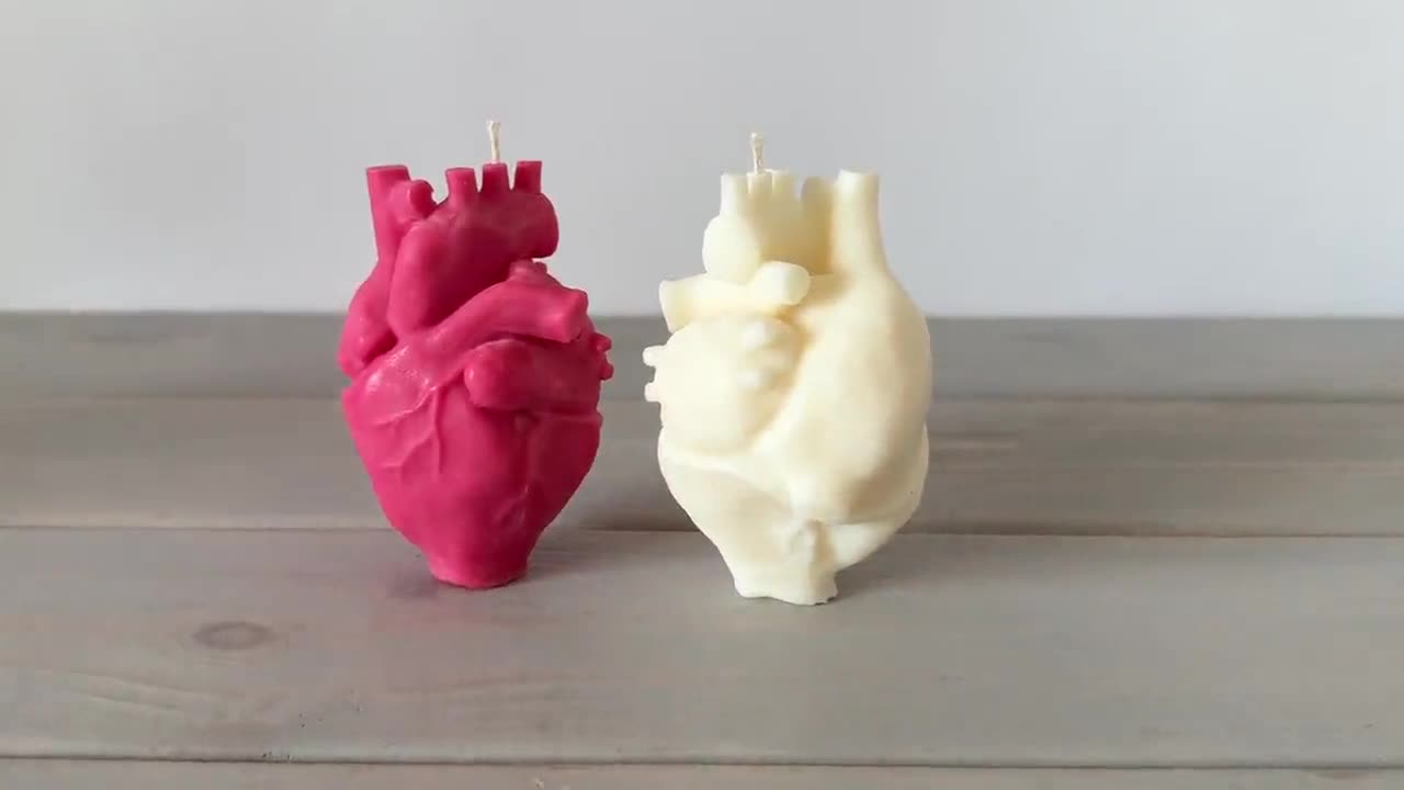 Heart Candle, Anatomical Heart Shaped Candle, Human Heart Organ, Love  Candle, Witchcraft Candle, Handmade Soy Wax Candle -  Canada