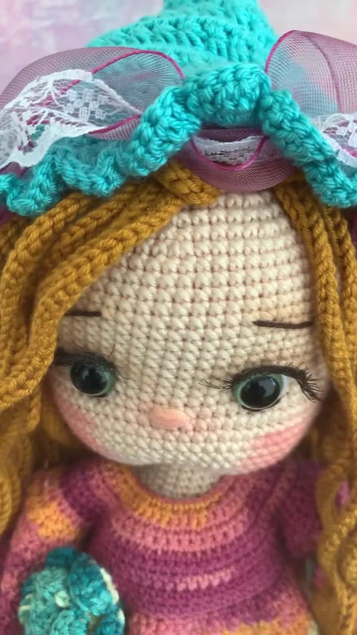 Amigurumi Crochet Doll Adele, Crochet Pattern, Crochet Doll