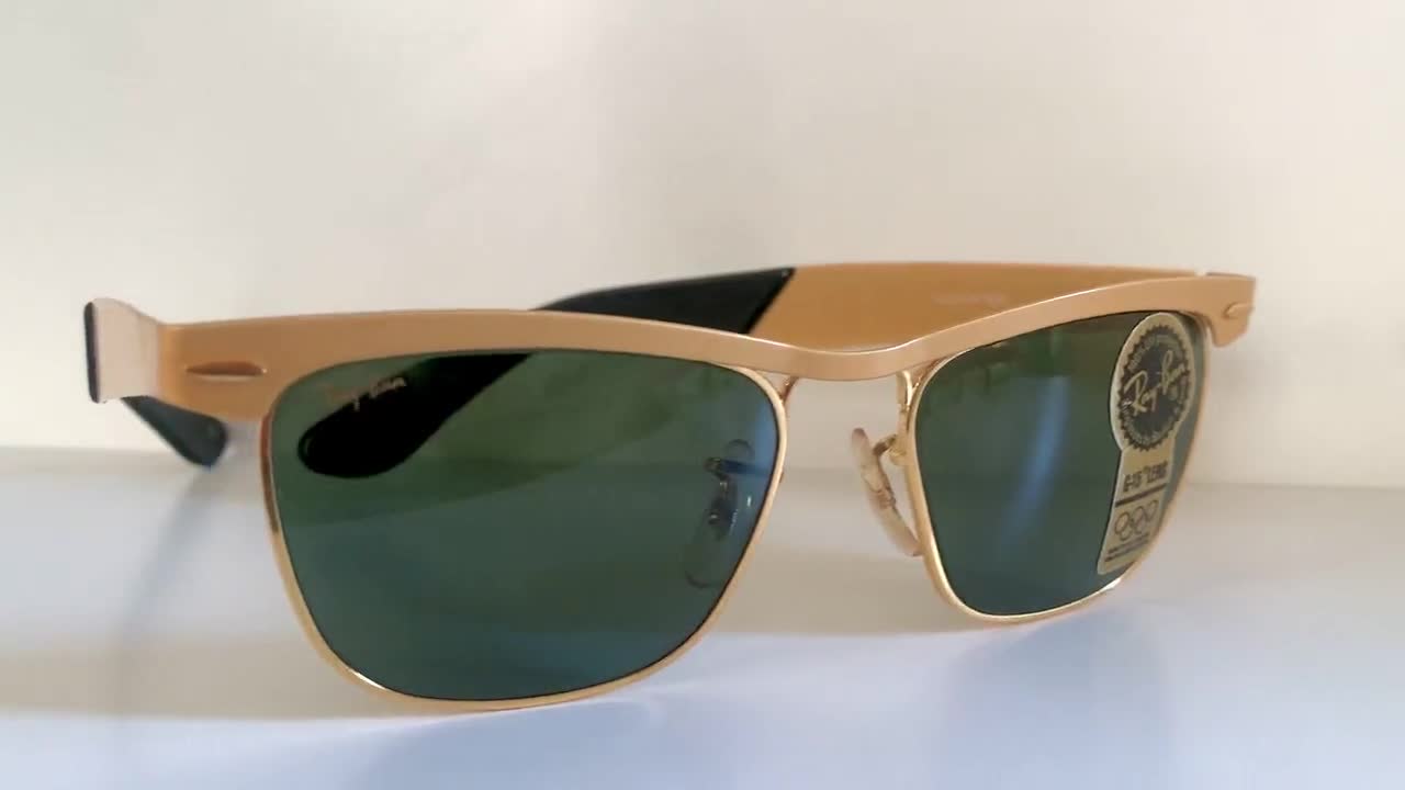 RayBanB&L USAヴィンテージウェイファーラーデラックスW1309 Ray Ban B&L USA Vintage Sunglasses - Wayfarer Deluxe W1309 - Etsy