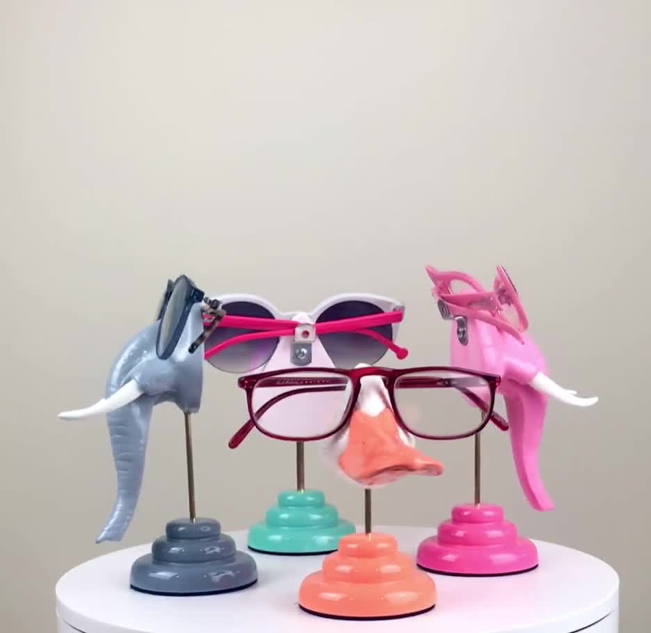 Duckbill Eyeglass Stand, Fun Sunglasses Display 