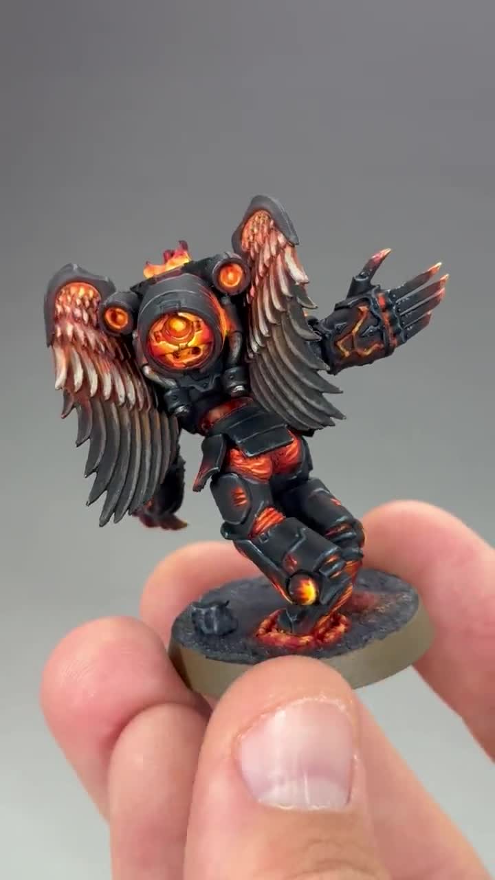 塗装済みレギオン オブ ザ ダムド ミニチュア、塗装済みカオス