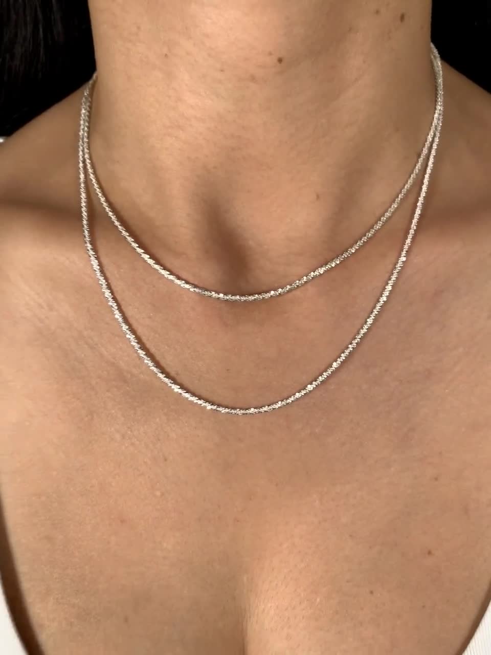 Antique Silver Oval Cable Chain (2mm) Antique Silver Plated