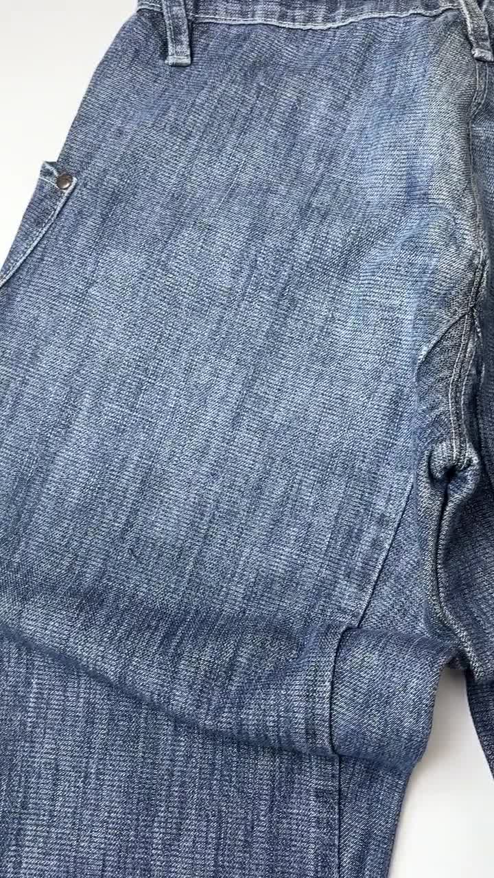 Vintage Levi's Engineered Jeans: Twisted Leg Distressed Denim (W38