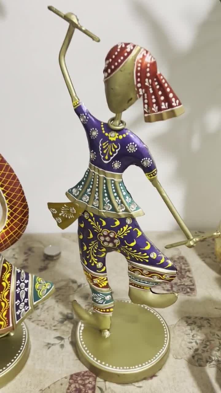Buy Handmade Wrought Iron Dancing Couple | Indian Home Decor