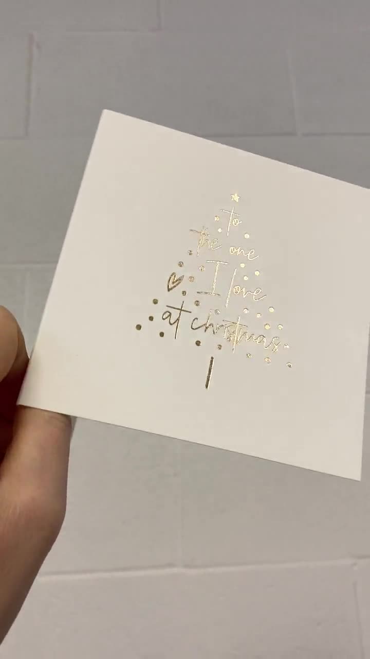 Amazing Boyfriend Embellished & Foiled Christmas Card