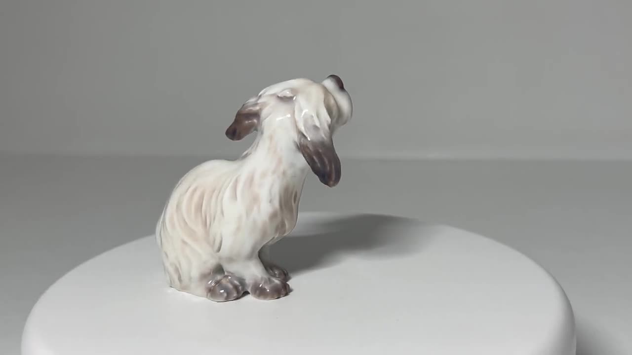 ロイヤルコペンハーゲン（Dahl jensen マルチーズ：Maltese terrier