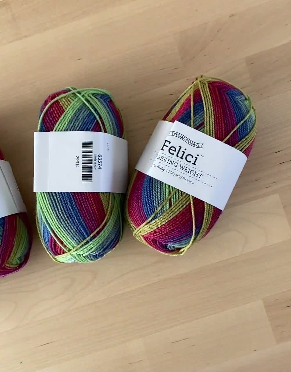 knit Picks Knit Picks Felici Fingering Weight Sock Yarn - 50 g (Pinwheel)